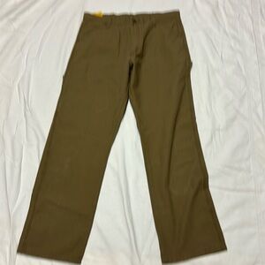 NWT Rustler Men’s Carpenter Work Pants Tan pants Size 34x32